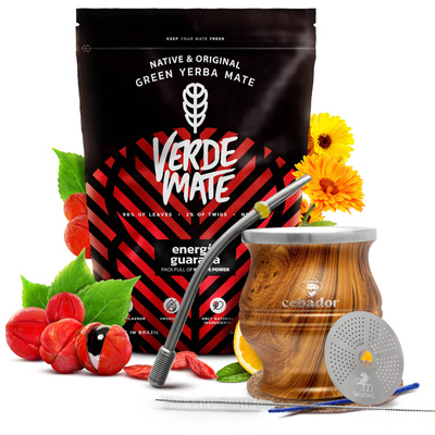 Zestaw Yerba Verde Mate Energia 0,5kg + TermoColador