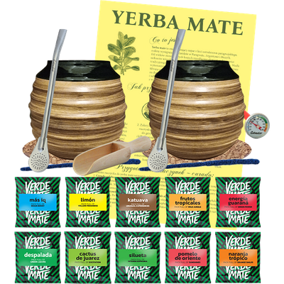 Zestaw yerba mate dla pary 10x50g