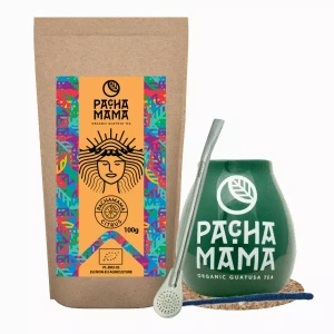 Zestaw Guayusa Pachamama Citrus 100g + Matero + Bombilla