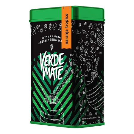 Yerbera – Puszka z Verde Mate Green Naranja Tropico 0,5kg 