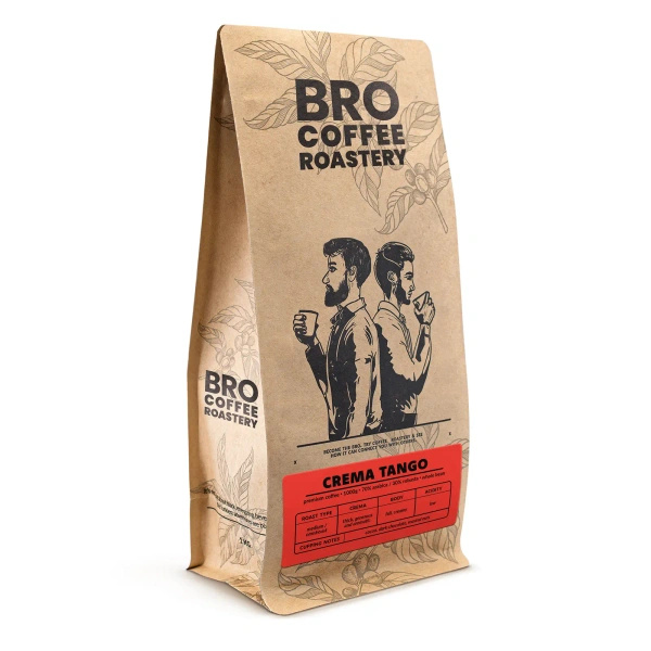 Bro Coffee Roastery – Kawa ziarnista Crema Tango 1 kg