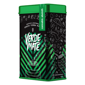 Yerbera – Puszka z Verde Mate Cannabis Absinth 0,5kg 