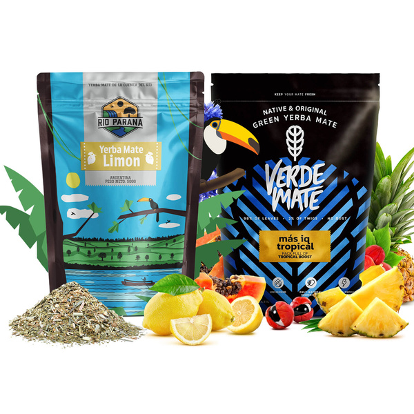 Zestaw Yerba Mate: Verde Mate + Rio Parana