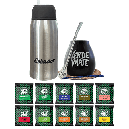 Zestaw Yerba Verde Mate 500g 10x50g Yerbomos 4.0+