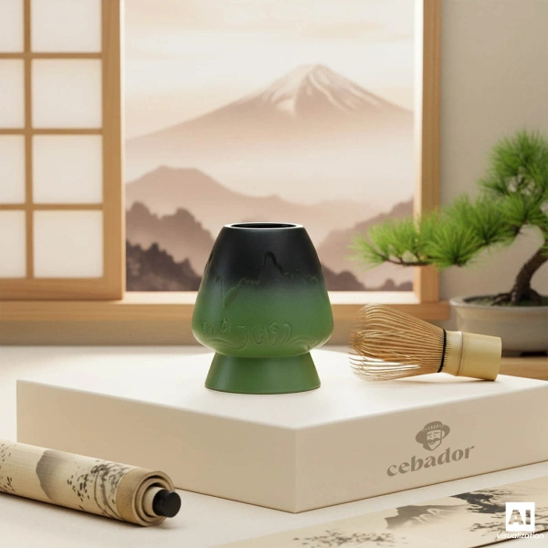 Zestaw do parzenia herbaty matcha - matcha Mary Rose, akcesoria Mounain