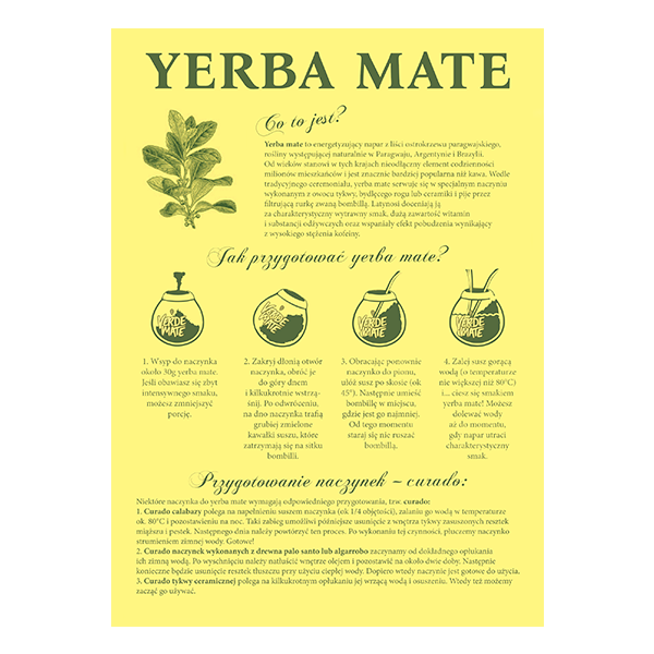 Zestaw Yerba Mate Pajarito Elaborada + Palo Santo