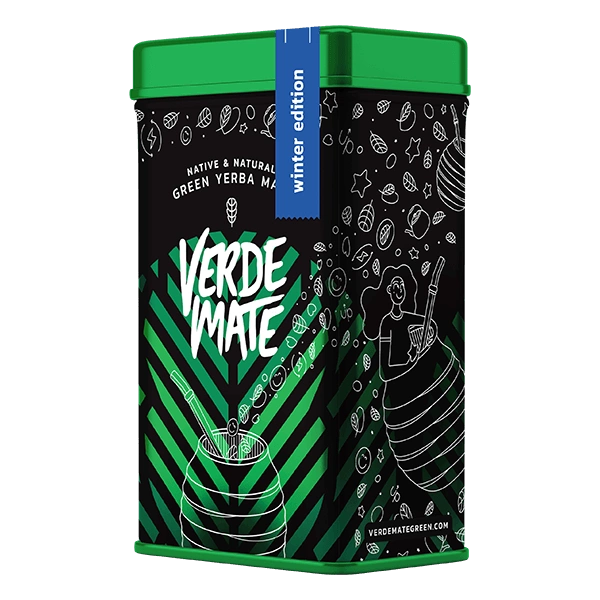 Verde Mate Green Winter Edition - Zbliżenie