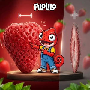 FiloLilo – Truskawka liofilizowana (cała) 100 g