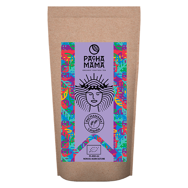 Guayusa Pachamama Lavanda – organiczna z lawendą – 100g