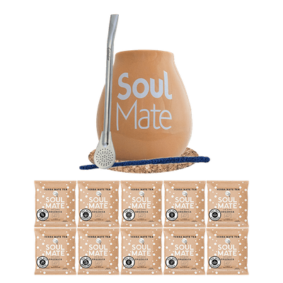 Zestaw Yerba Soul Mate 500g Tykwa Bombilla 10x50g