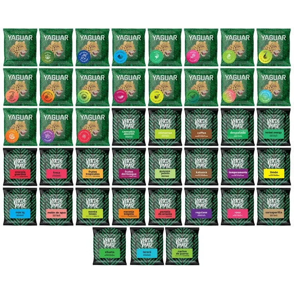 Wszystkie Próbki Yaguar X Verde Mate