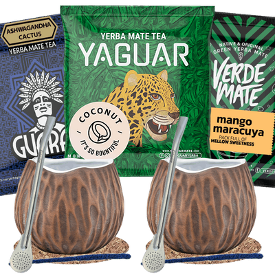 Zestaw Yerba Mate Matero bombilla DLA DWOJGA