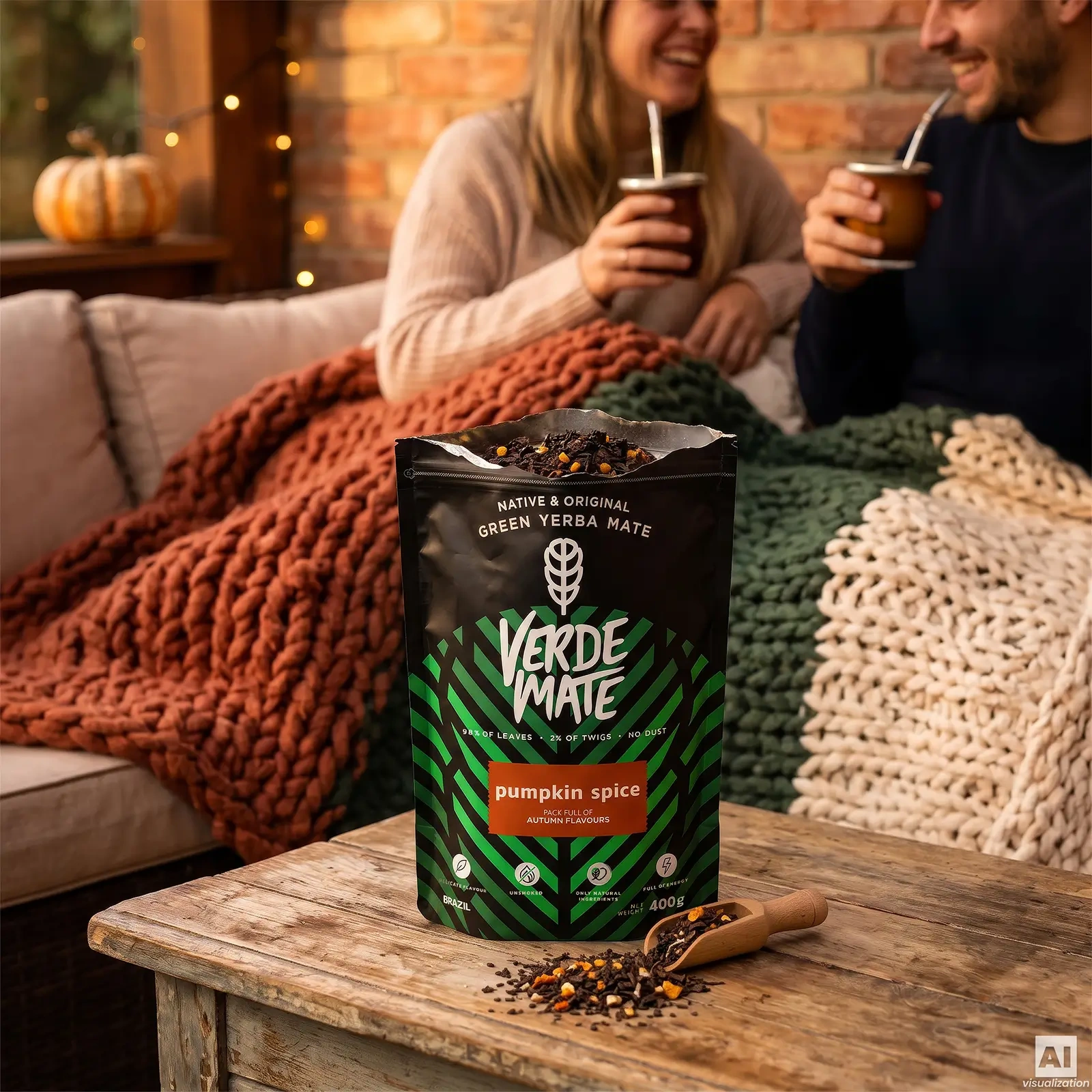 Verde Mate Pumpkin Spice – kompozycja