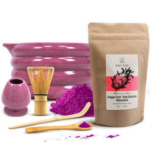 Zestaw do przygotowania Pink Matcha
