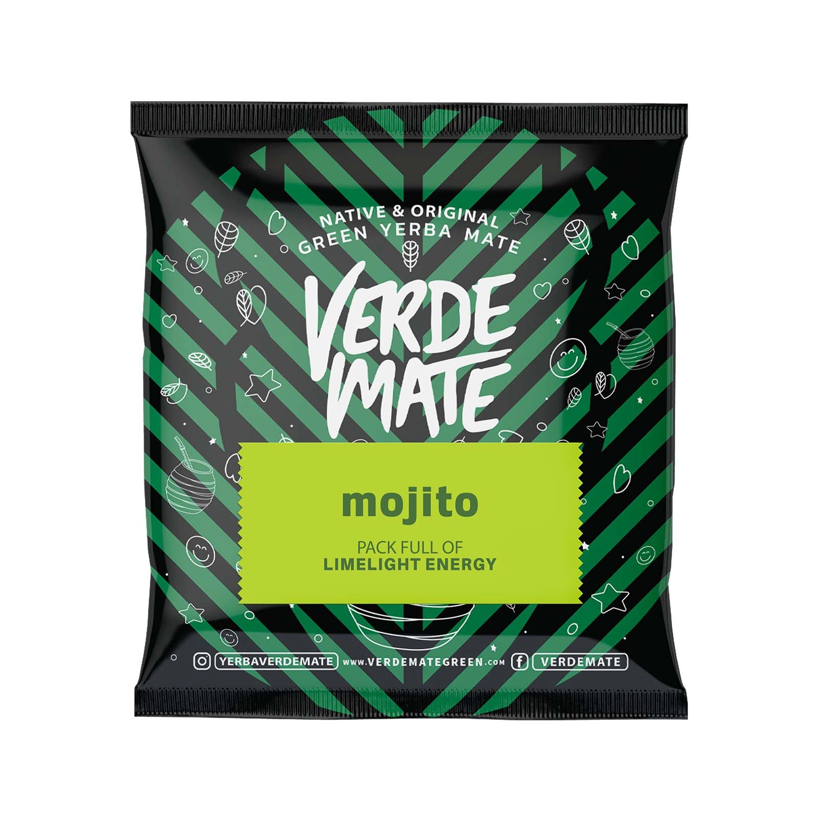 Verde Mate Green Mojito - Zbliżenie