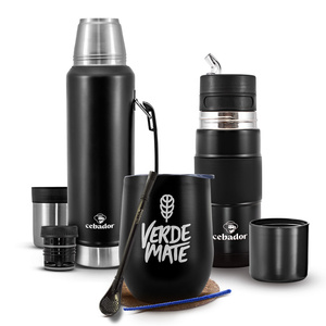 Zestaw do yerba mate: Yerbomos + termos + matero termiczne