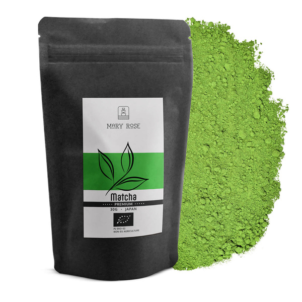 Mary Rose – Japońska Herbata Zielona Matcha (BIO) Premium 30 g