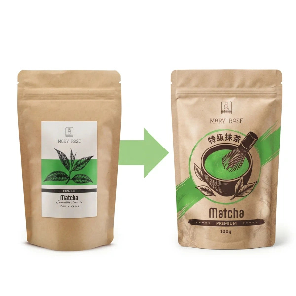 Zestaw prezentowy do kolorowego Matcha Latte: Matcha + White Matcha + akcesoria
