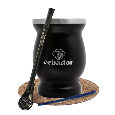 TermoMate Matero termiczne black Cebador bombilla