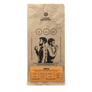 Bro Coffee Roastery - Kawa ziarnista India Karnataka Premium 1 kg