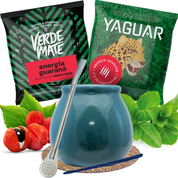Zestaw Akcesoria Yerba Verde Mate Matero Bombilla