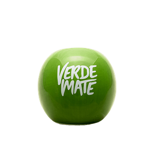(II. kategoria) Tykwa Ceramiczna Verde Mate Manzana - ok. 300 ml