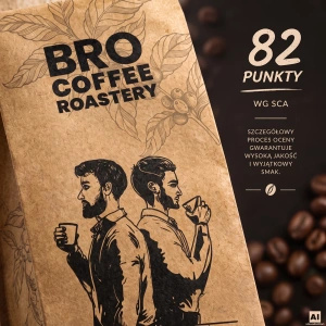 Bro Coffee Roastery – Kawa ziarnista Brazil Cerrado Premium 400 g