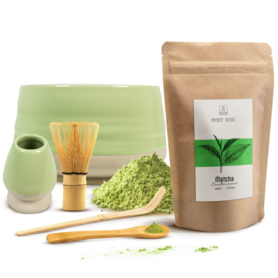 Zestaw do parzenia herbaty matcha