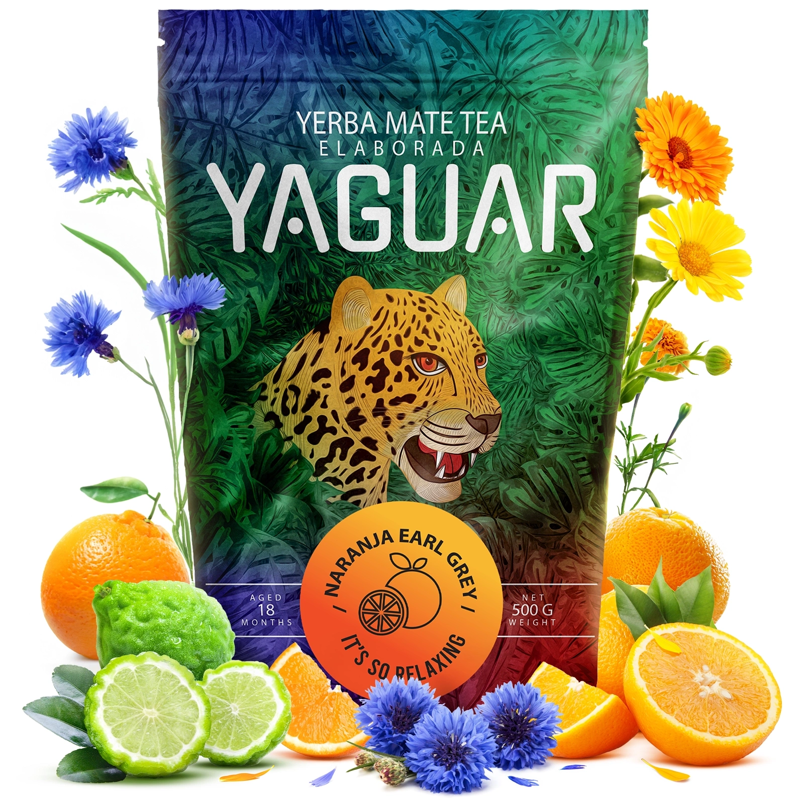 Yaguar Naranja Earl Grey - Zbliżenie