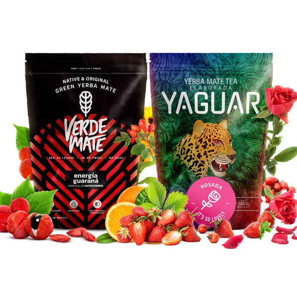 Zestaw Yerba Mate: Verde Mate + Yaguar