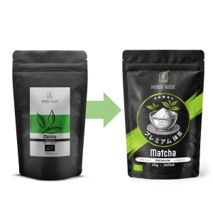 Zestaw prezentowy do kolorowego Matcha Latte: Matcha + White Matcha + akcesoria