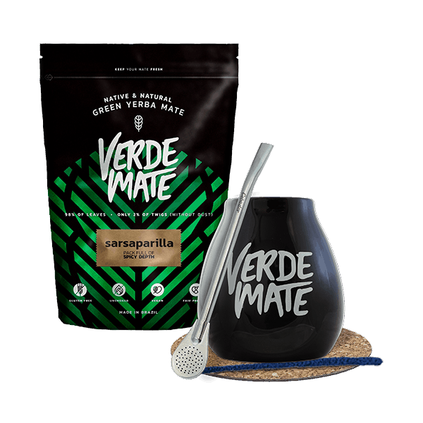 Zestaw Yerba Mate Sarsaparilla 0,5kg