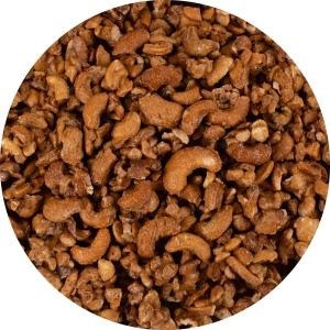 Nustino Crunch – prażone orzechy nerkowca – Honey Mustard Crunch 200 g