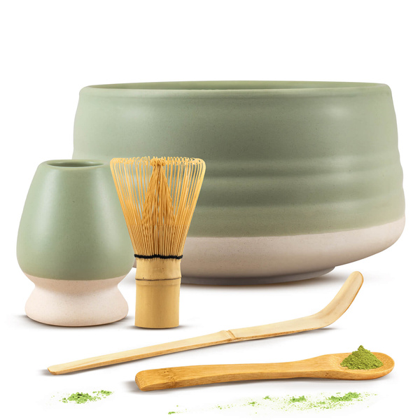 Zestaw akcesoriów do parzenia herbaty matcha