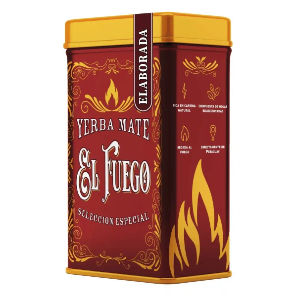 Yerbera – Puszka z El Fuego Elaborada 0,5 kg