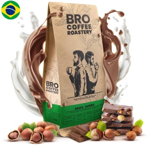 Bro Coffee Roastery – Kawa ziarnista Brazil Samba Premium 1 kg