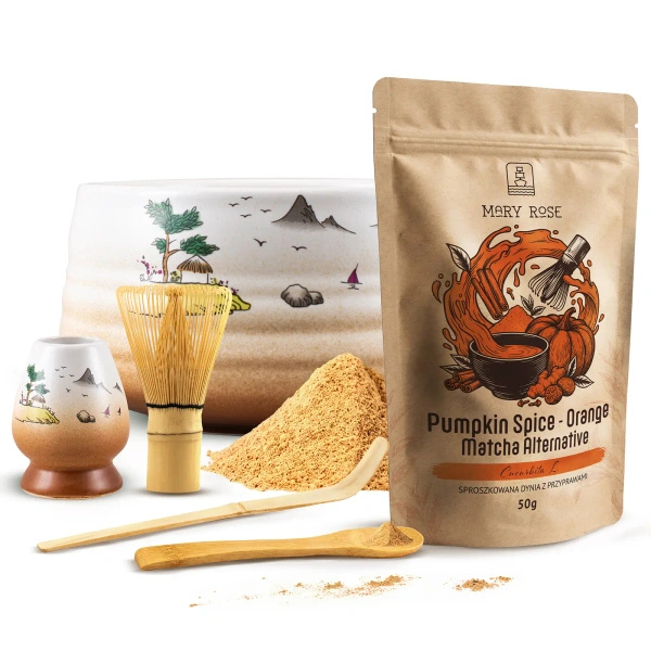 Zestaw do przygotowania Orange Matcha