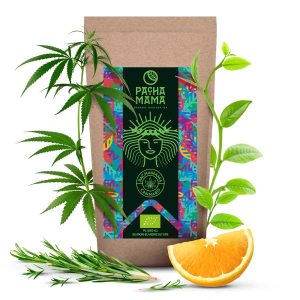 Guayusa Pachamama Cannabis – organiczna – 250g
