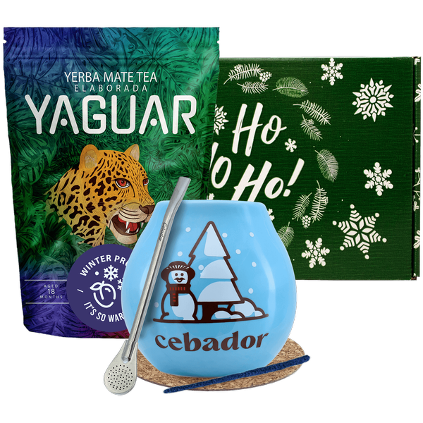 Zestaw Prezentowy Yerba Yaguar Winter Prune 500g