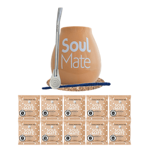 Zestaw Yerba Soul Mate 500g Tykwa Bombilla 10x50g