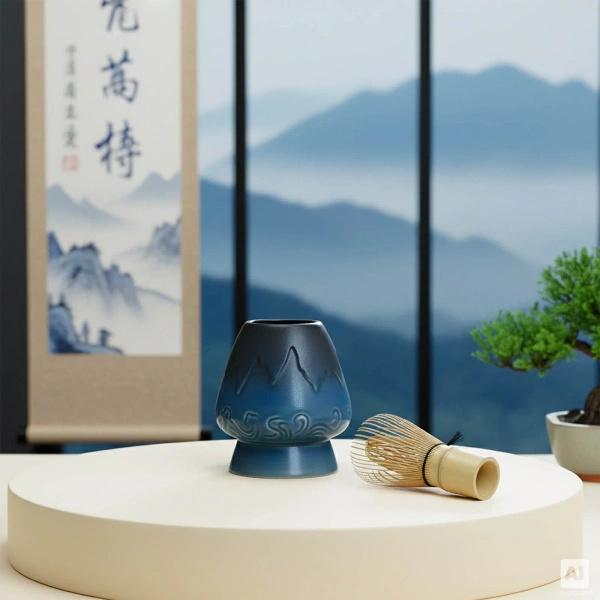 Zestaw do parzenia herbaty matcha - Mountain