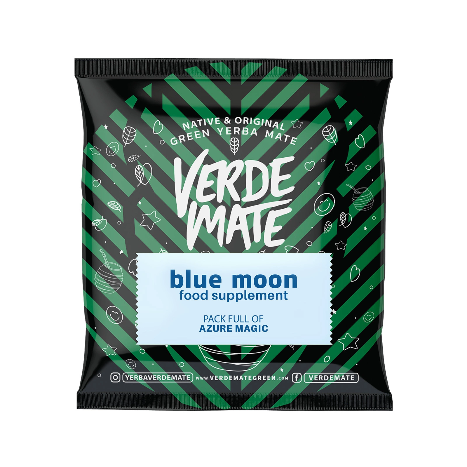 Verde Mate Green Blue Moon - Zbliżenie