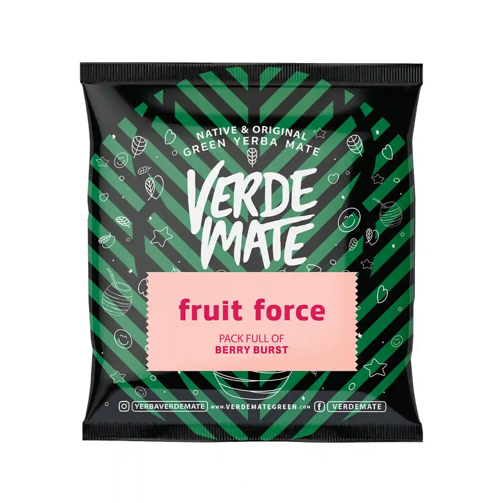Verde Mate Green Fruit Force - Zbliżenie