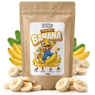 FiloLilo – Banan liofilizowany (plastry) 20 g
