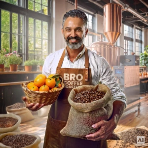 Zestaw kawa Bro Coffee Roastery Brazil Guaxupe + Brazil Samba 2x1kg (2kg)