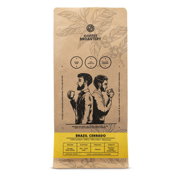 Zestaw kawa Bro Coffee Roastery Brazil Cerrado 2x1kg (2kg)