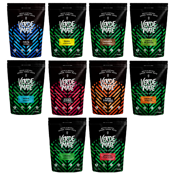 Mega Zestaw Yerba Verde Mate Green 10x0,5kg