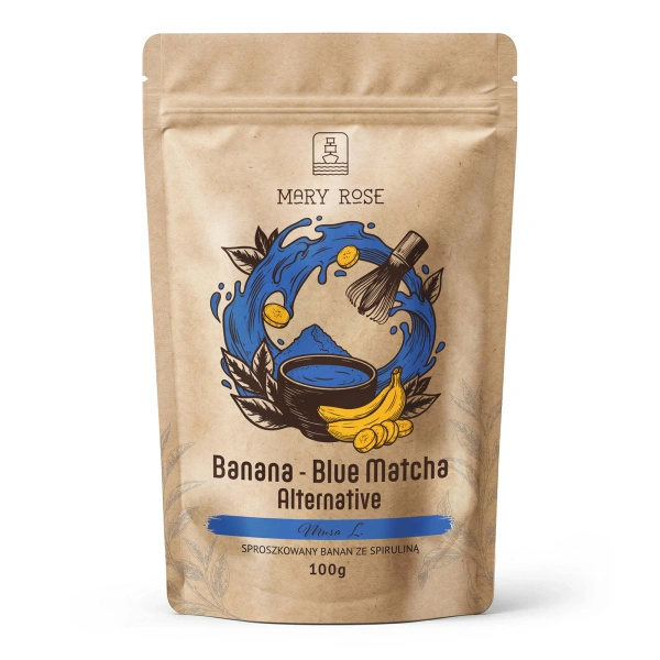 Mary Rose – Blue Matcha Alternative – Banan (w proszku) 100 g
