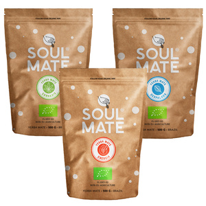 Zestaw Yerba Mate Soul Mate Orgánica różne smaki 3x500g