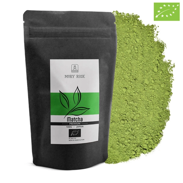 Mary Rose – Japońska Herbata Zielona Matcha (BIO) Premium 100 g